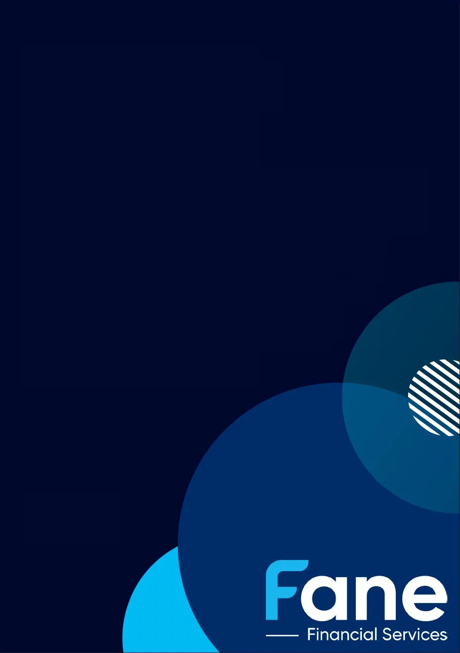 Background with with Fane logo
